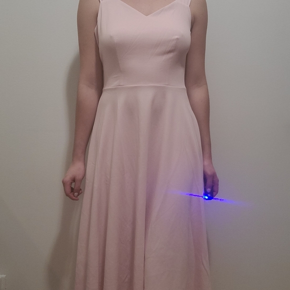 Casual Tea Dress V Neck Cocktail Swing Dress Prom - Picture 9 of 16